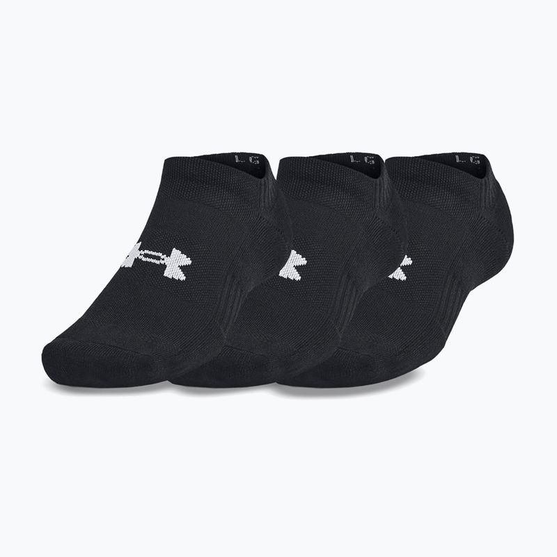 Шкарпетки Under Armour Training Cotton No Show 3 пари black/black/white 5