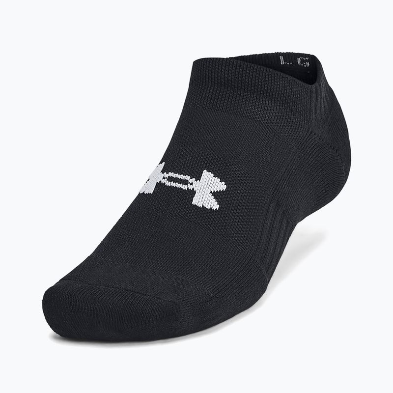 Шкарпетки Under Armour Training Cotton No Show 3 пари black/black/white 6