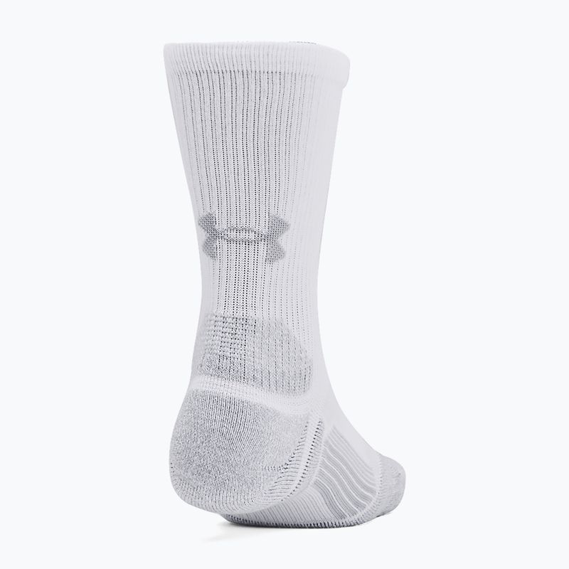 Шкарпетки Under Armour Perf Tech Pro 3 Pack Crew white/white/mod gray 3