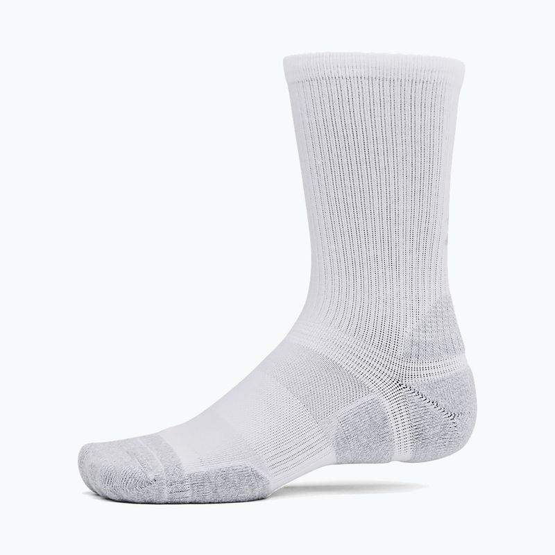 Шкарпетки Under Armour Perf Tech Pro 3 Pack Crew white/white/mod gray 4