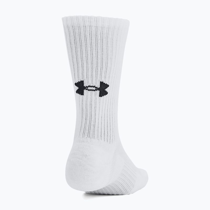 Шкарпетки Under Armour Training Cotton Crew 3 пари white/white/black 4