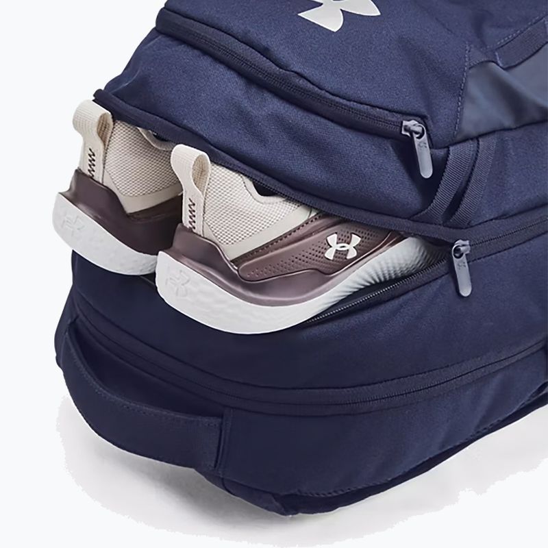 Рюкзак Under Armour Hustle 6.0 29 l midnight navy/midnight navy/metallic silver 5