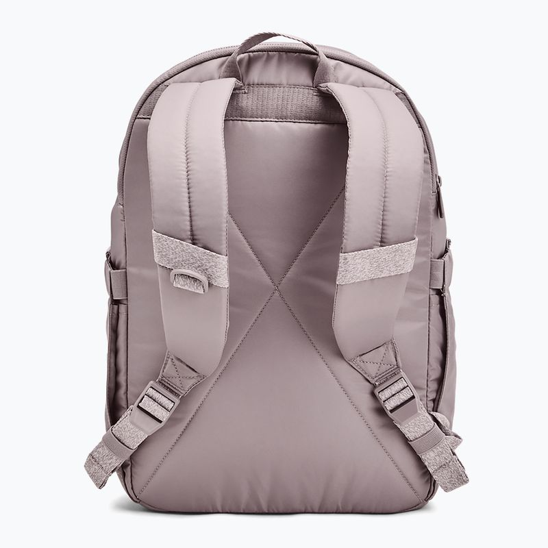 Рюкзак жіночий Under Armour Studio Campus BP tetra grey / tetra grey / metallic rose gold 2