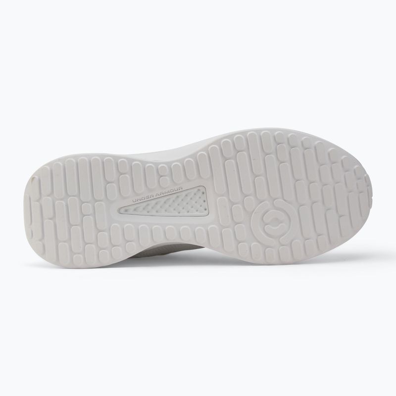 Кросівки для тренувань чоловічі Under Armour Edge Leather white/white/halo gray 4