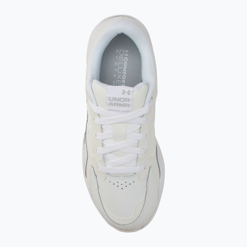 Кросівки для тренувань чоловічі Under Armour Edge Leather white/white/halo gray 5