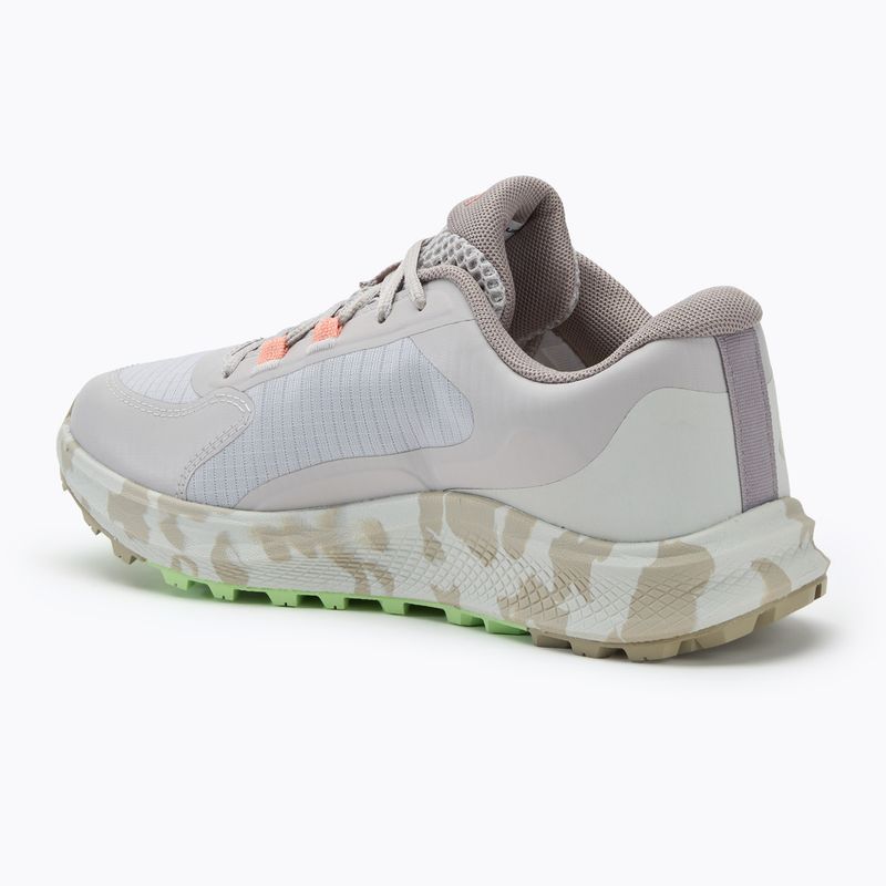 Кросівки для бігу жіночі Under Armour Charged Bandit Trail 3 gray matter/white clay/aero orange 3