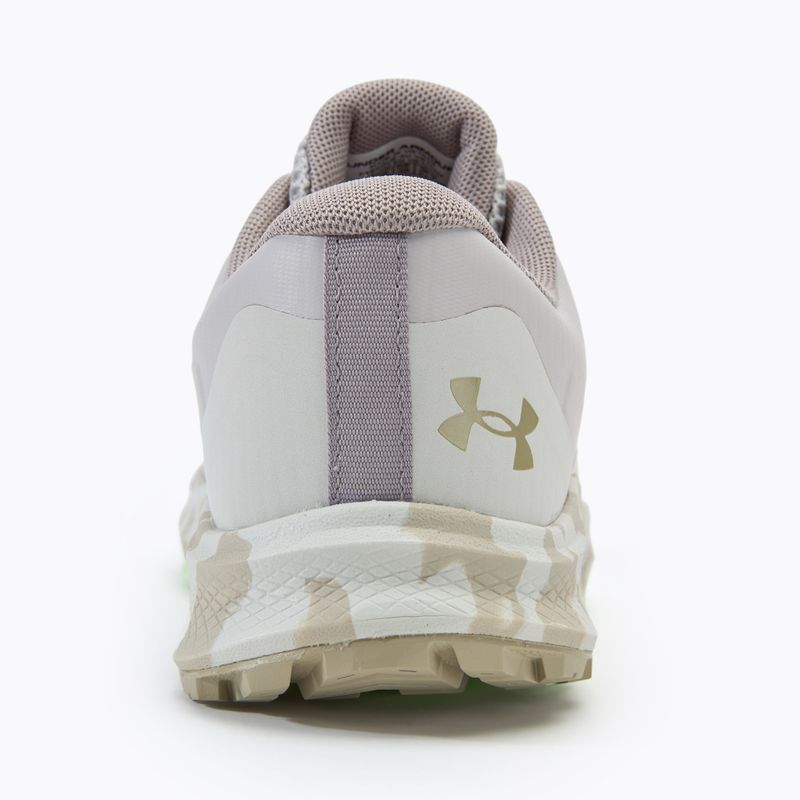 Кросівки для бігу жіночі Under Armour Charged Bandit Trail 3 gray matter/white clay/aero orange 6