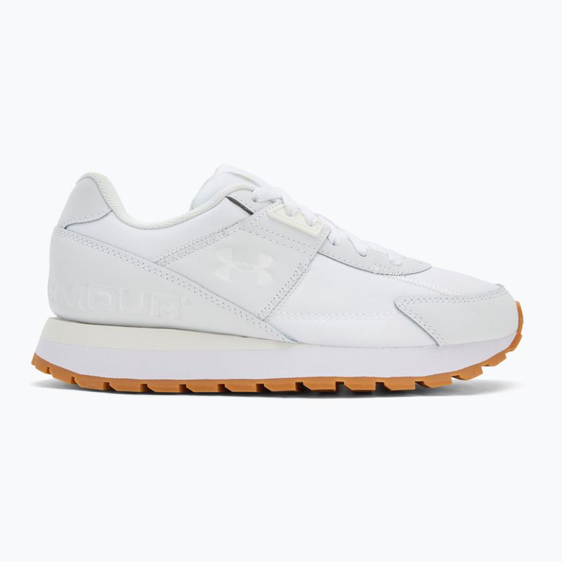 Кросівки для тренувань жіночі Under Armour Essential Runner white/white quartz/white quartz 2