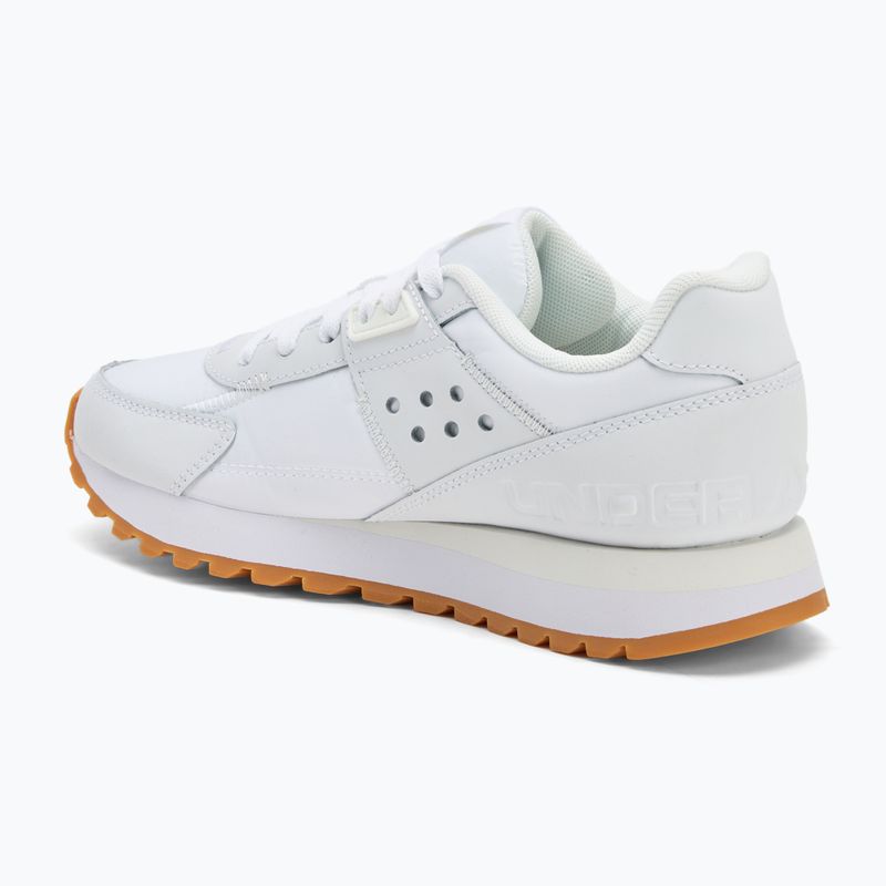 Кросівки для тренувань жіночі Under Armour Essential Runner white/white quartz/white quartz 3