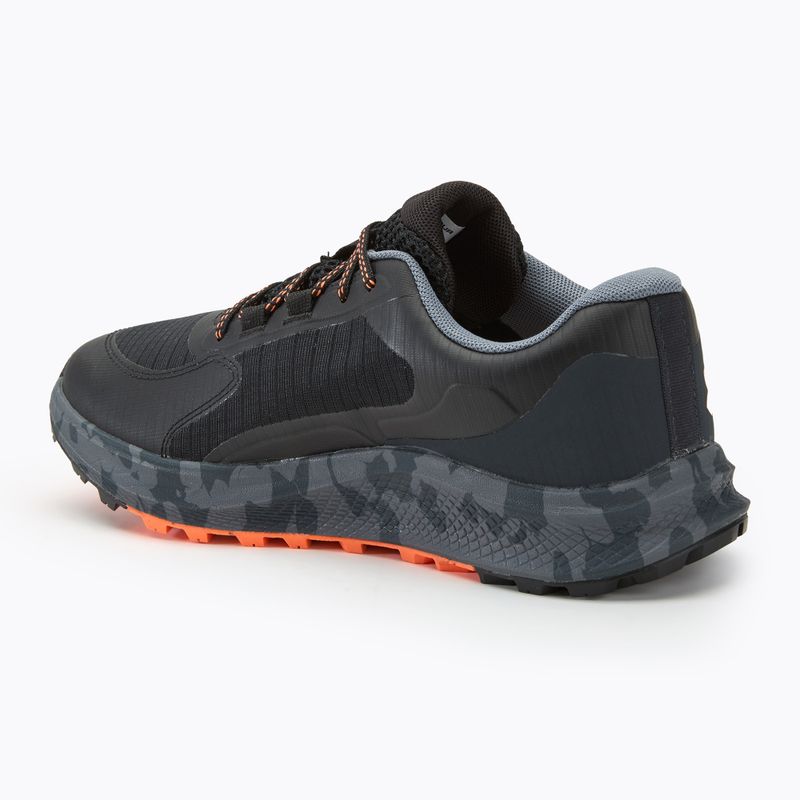 Кросівки для бігу чоловічі Under Armour Charged Bandit Trail 3 black/black/orange blast 3