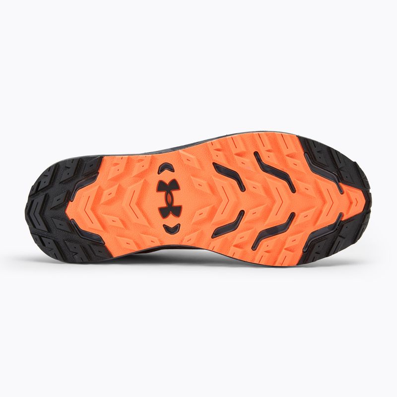 Кросівки для бігу чоловічі Under Armour Charged Bandit Trail 3 black/black/orange blast 4