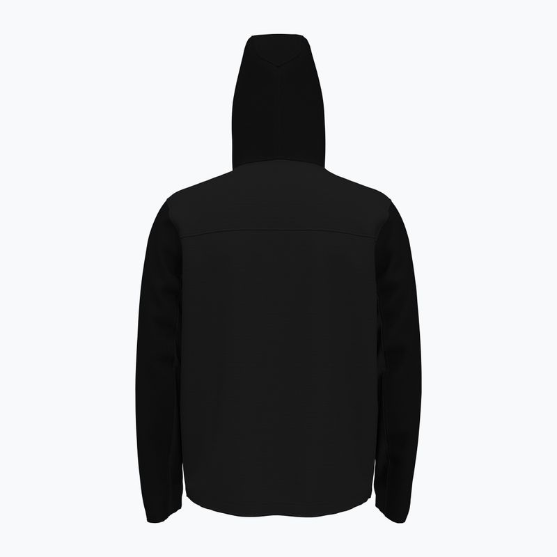 Куртка для тренувань чоловіча Under Armour Shield Hooded black/white 2