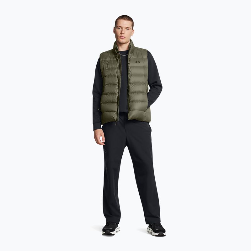 Жилет чоловічий Under Armour Legend Down marine od green/black 2