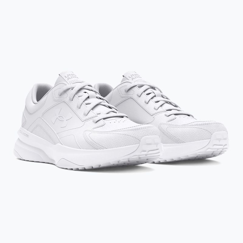 Кросівки для тренувань жіночі Under Armour Edge Leather white/white/white 3