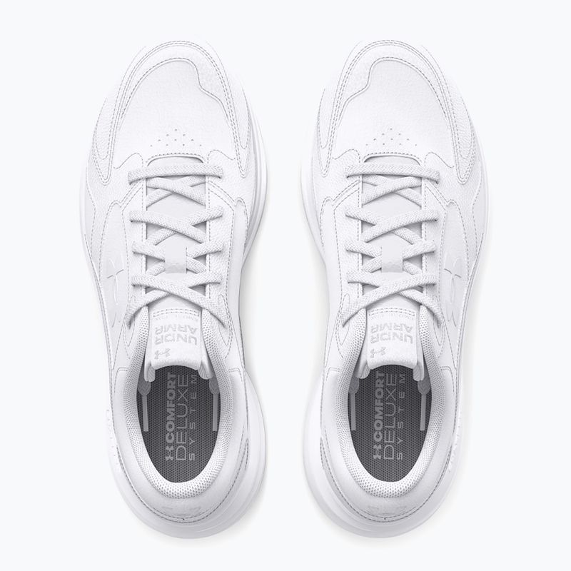 Кросівки для тренувань жіночі Under Armour Edge Leather white/white/white 4