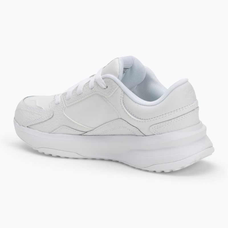 Кросівки для тренувань жіночі Under Armour Edge Leather white/white/white 3