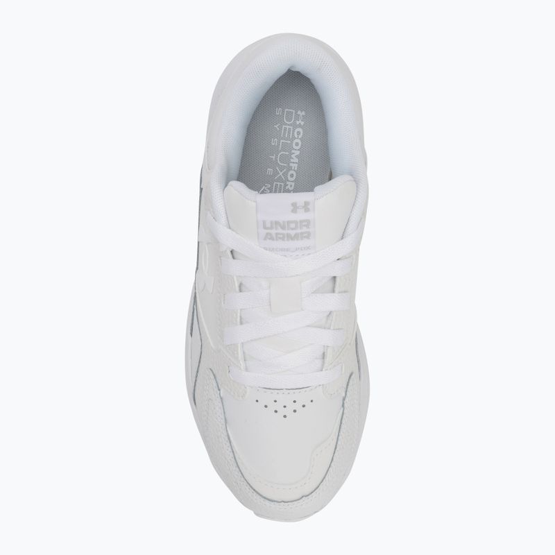 Кросівки для тренувань жіночі Under Armour Edge Leather white/white/white 5