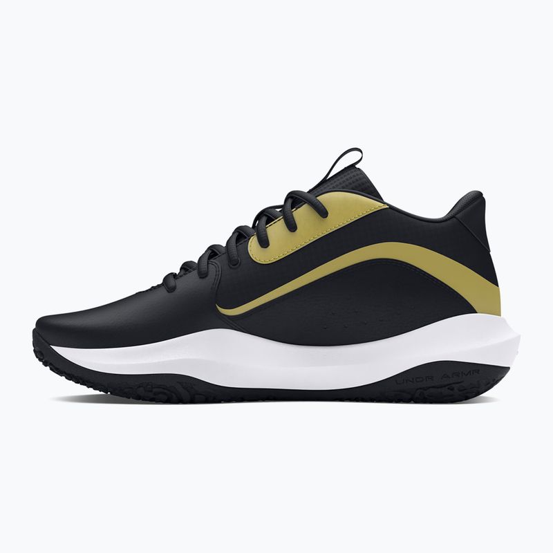 Кросівки баскетбольні Under Armour Lockdown 7 black/black/metallic gold 3