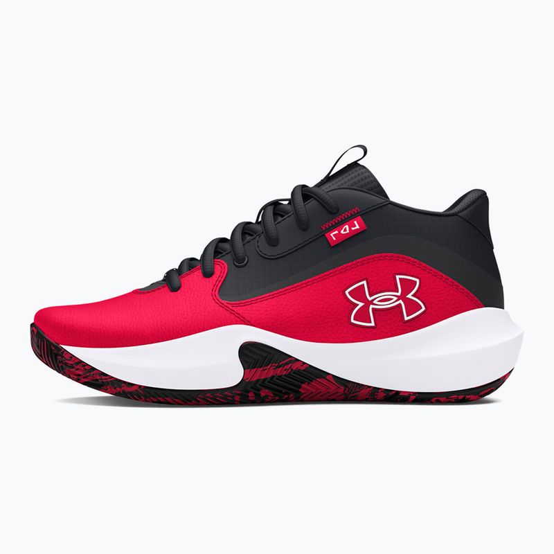 Кросівки баскетбольні дитячі Under Armour GS Lockdown 7 red/black/white 9