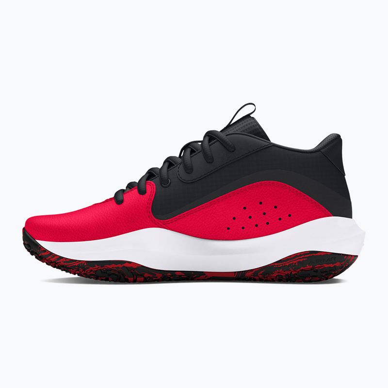 Кросівки баскетбольні дитячі Under Armour GS Lockdown 7 red/black/white 10