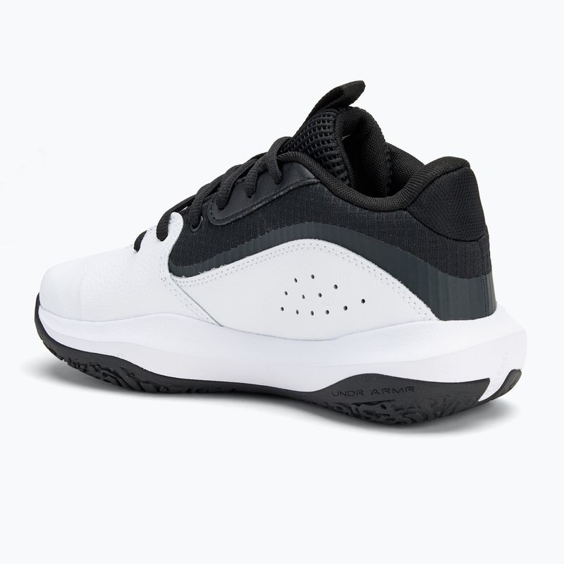 Кросівки баскетбольні дитячі Under Armour GS Lockdown 7 white/black/black 3