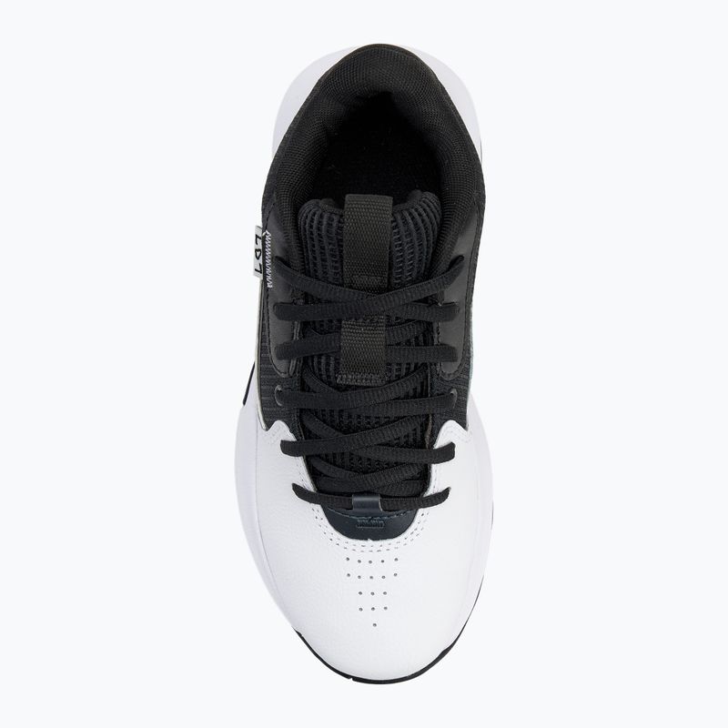 Кросівки баскетбольні дитячі Under Armour GS Lockdown 7 white/black/black 5