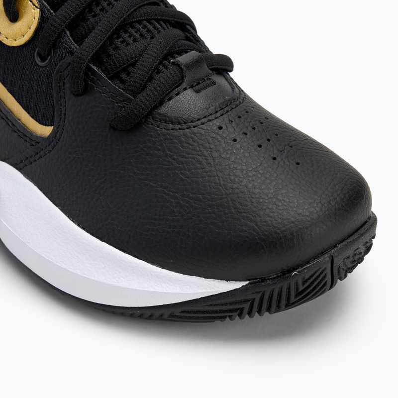 Кросівки баскетбольні дитячі Under Armour GS Lockdown 7 black/black/metallic gold 7