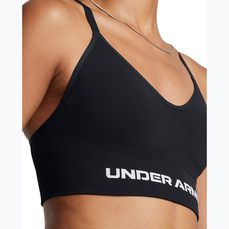 Бюстгальтер для тренувань Under Armour Vanish Seamless Low black / white 3
