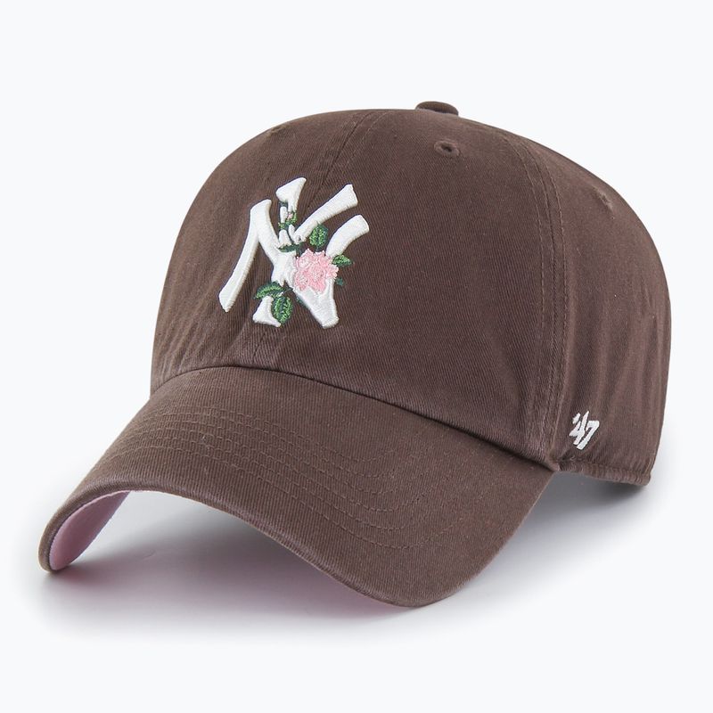 Кепка 47 Brand New York Yankees Thorn CLEAN UP brown