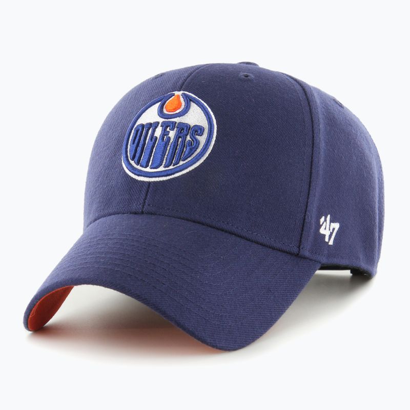 Кепка 47 Brand NHL Edmonton Oilers Ballpark Snap MVP light navy