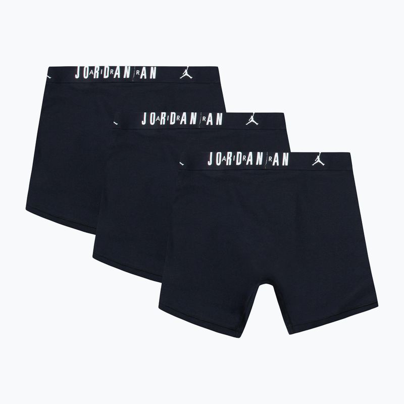 Боксерки чоловічі  Jordan JHM Flight Cotton Core 3 pairs black 2