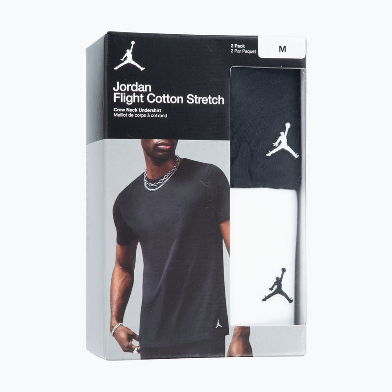 Футболка чоловіча  Jordan JHM Flight Base Tee 2 pcs black/white 5