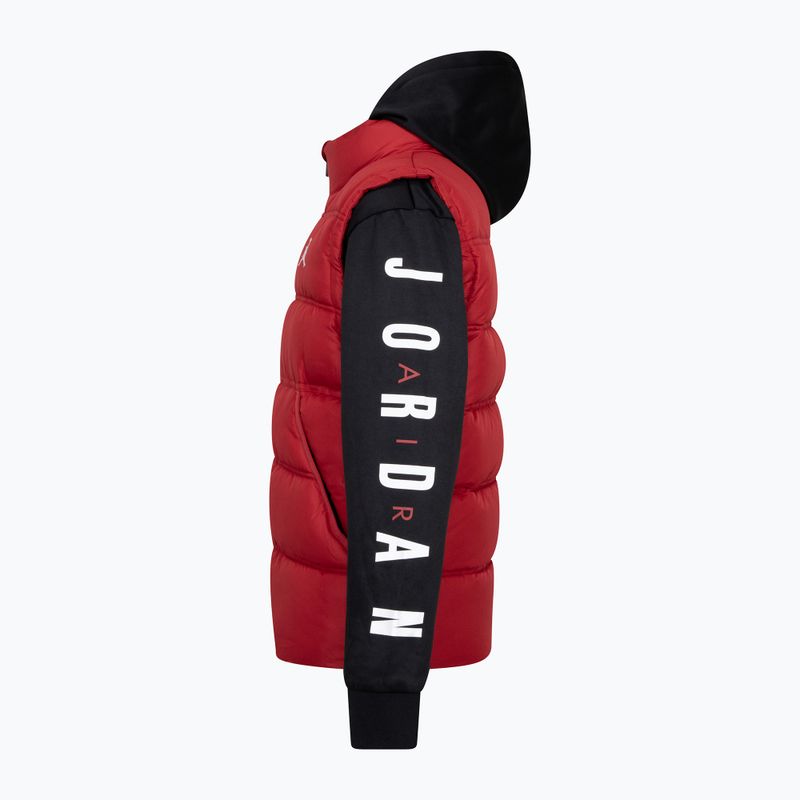 Kurtka dziecięca Nike Jordan Jdb 2 Fer gym red/black 3