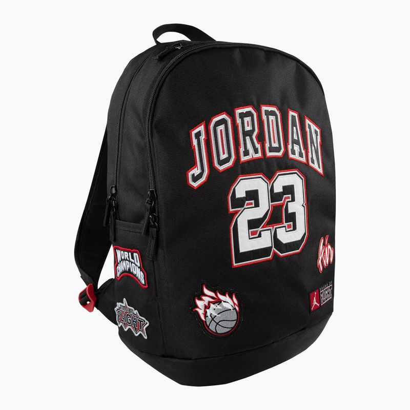 Рюкзак міський Nike Jordan Jan Jumpman 27 l black/gym red 2
