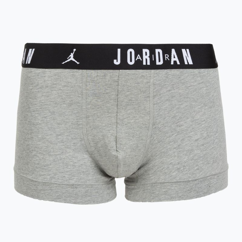 Труси чоловічі Nike Jrdan JHM Flight Cotton Trunk 3 пари gym red/black 2