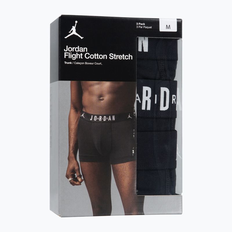 Труси чоловічі Nike Jrdan JHM Flight Cotton Trunk 3 пари black 6