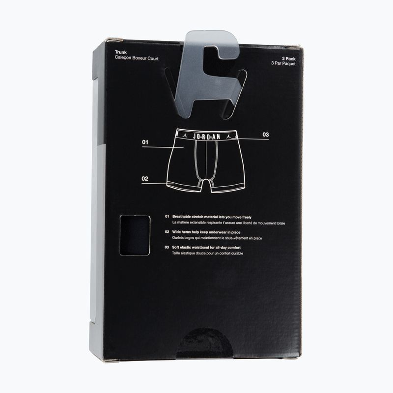 Труси чоловічі Nike Jrdan JHM Flight Cotton Trunk 3 пари black 7