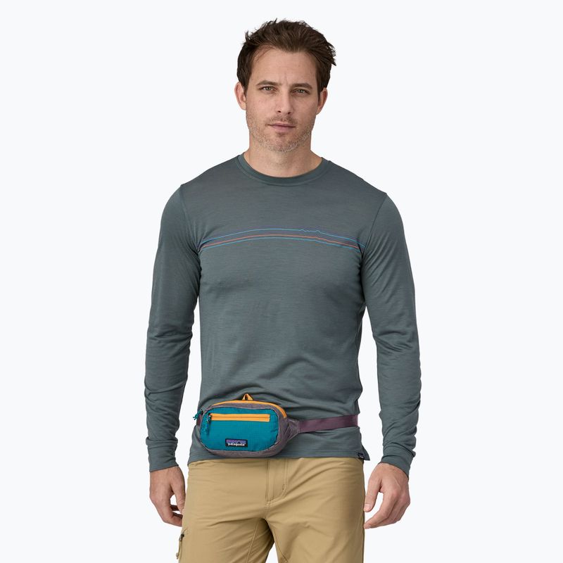 Patagonia Ultralight Black Hole Mini Hip Pack 1 л обсидіаново-сливовий мішечок для нирок 3
