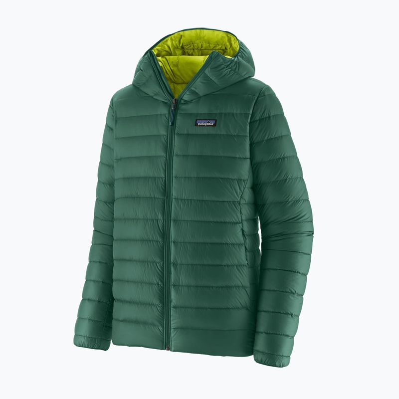 Пуховик чоловічий Patagonia Down Sweater Hoody conifer green 3