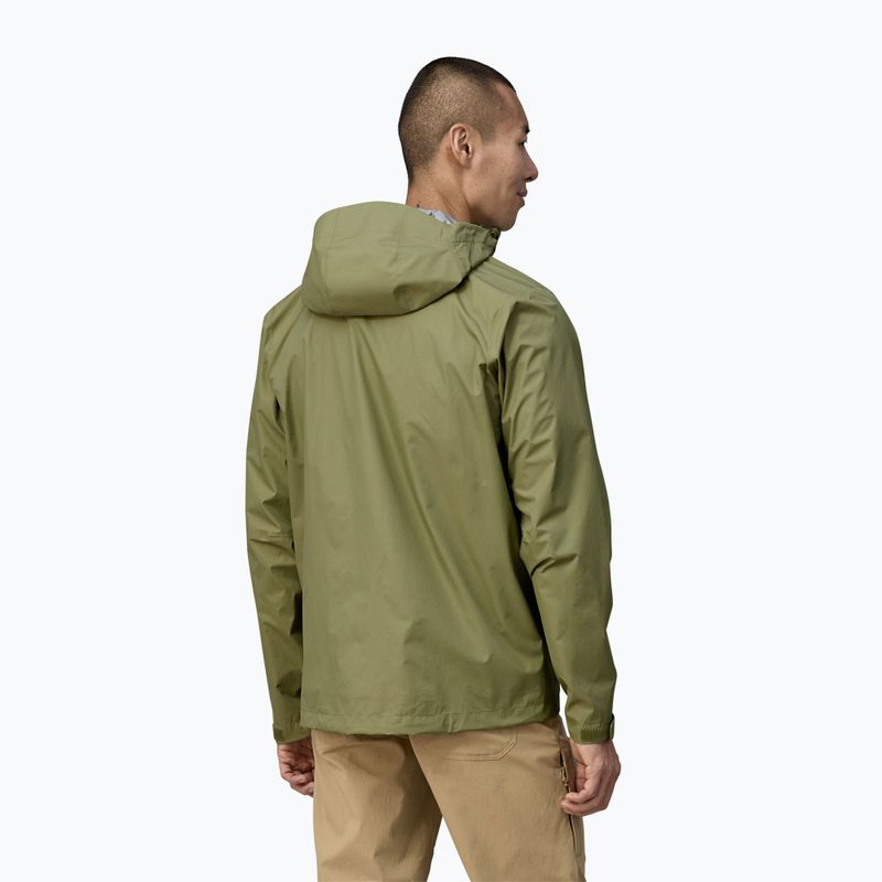 Чоловіча дощова куртка Patagonia Torrentshell 3L Rain buckhorn green 2