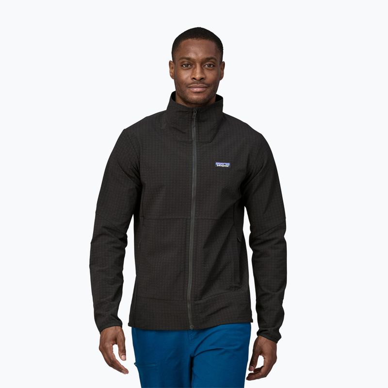 Чоловічі кросівки Patagonia M's R1 TechFace Jkt чорні