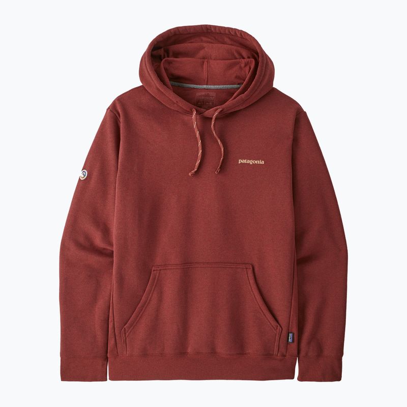 Кофта Patagonia Fitz Roy Icon Uprisal Hoody mangrove red 3