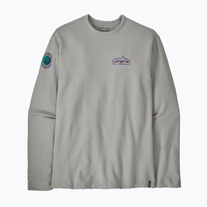 Кофта чоловіча Patagonia Lightweight Unity Fitz Wildrise Crew salt grey