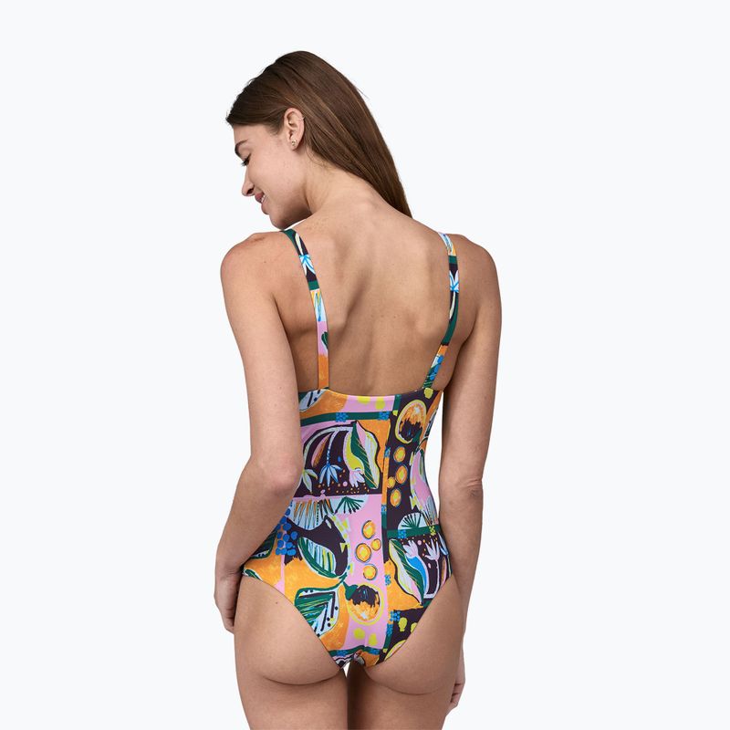 Купальник суцільний Patagonia Sunny Tide Swimsuit ilsand seeds / milkweed mauve 3