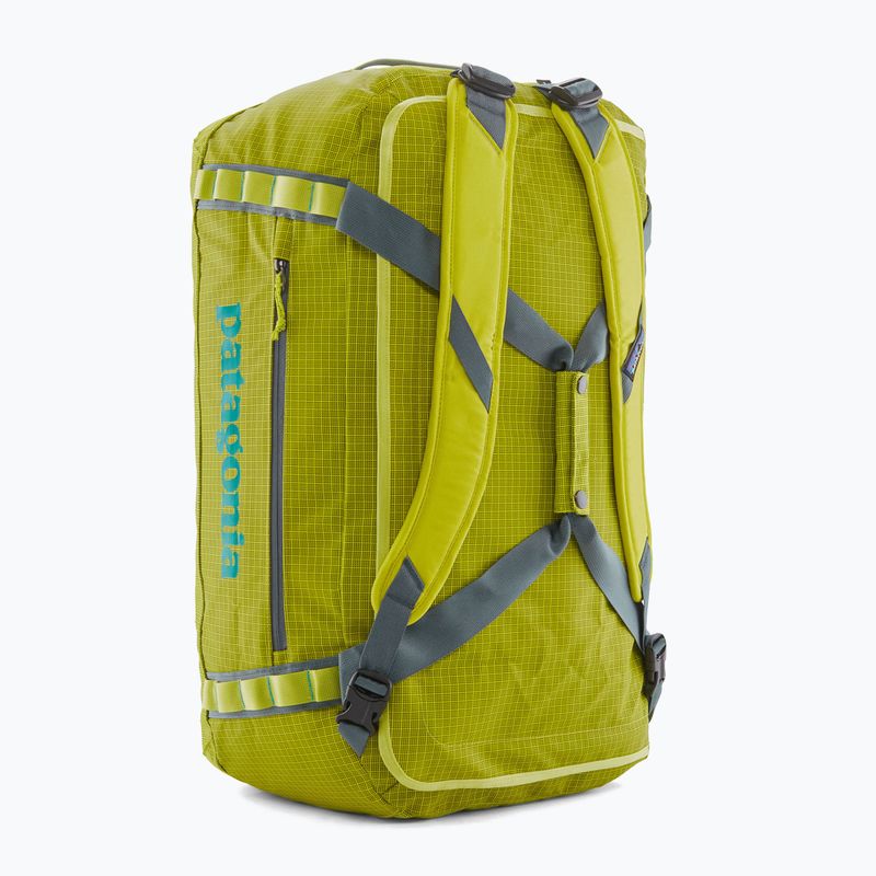 Дорожня сумка Patagonia Black Hole Duffel 55 л фосфорно-зеленого кольору 2
