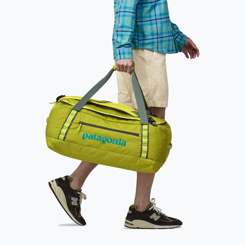 Дорожня сумка Patagonia Black Hole Duffel 55 л фосфорно-зеленого кольору 3