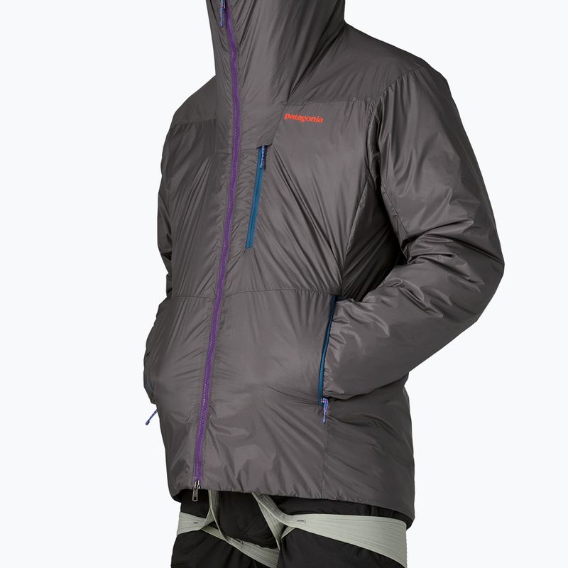 Чоловічий пуховик Patagonia DAS Light Hoody forge grey 4
