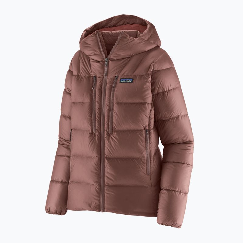 Жіночий пуховик Patagonia Fitz Roy Down Hoody dulse mauve 2