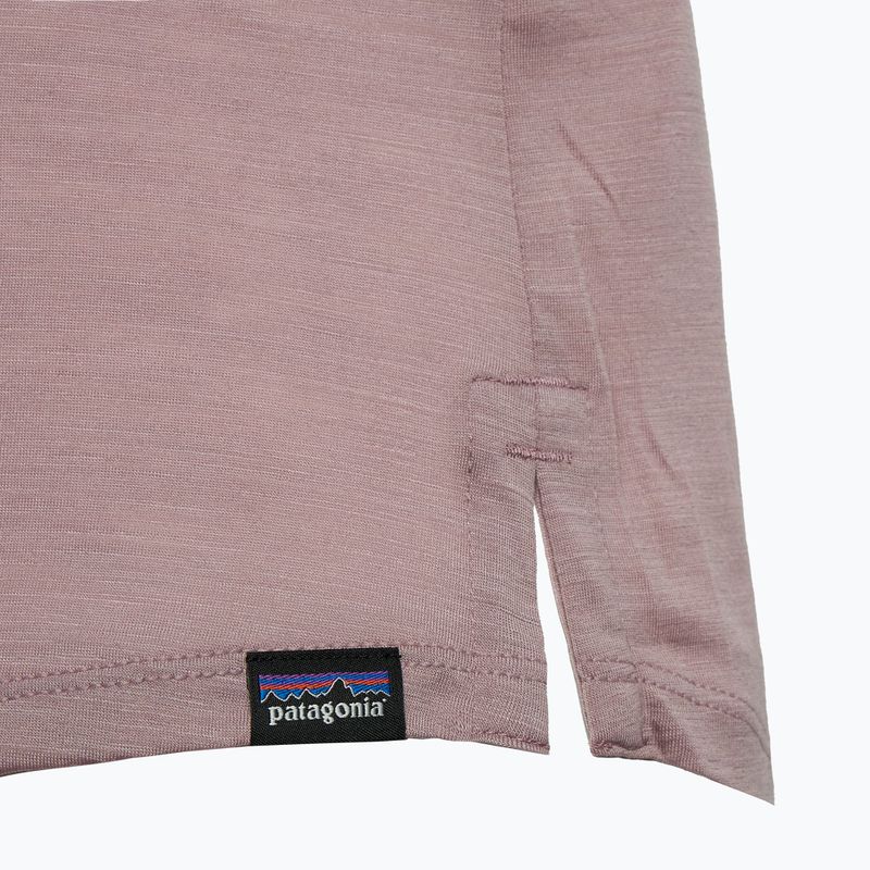 Футболка жіноча Patagonia Cap Cool Merino Blend Graphic Shirt fitz roy strata/stormy mauve 5