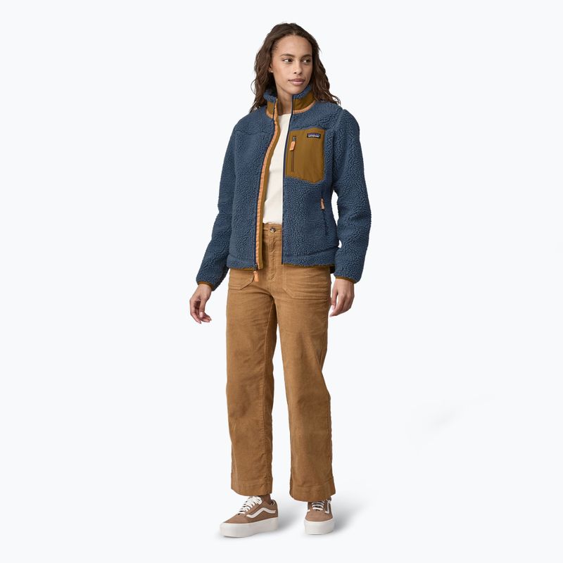 Кофта трекінгова жіноча Patagonia Classic Retro-X utility blue 2